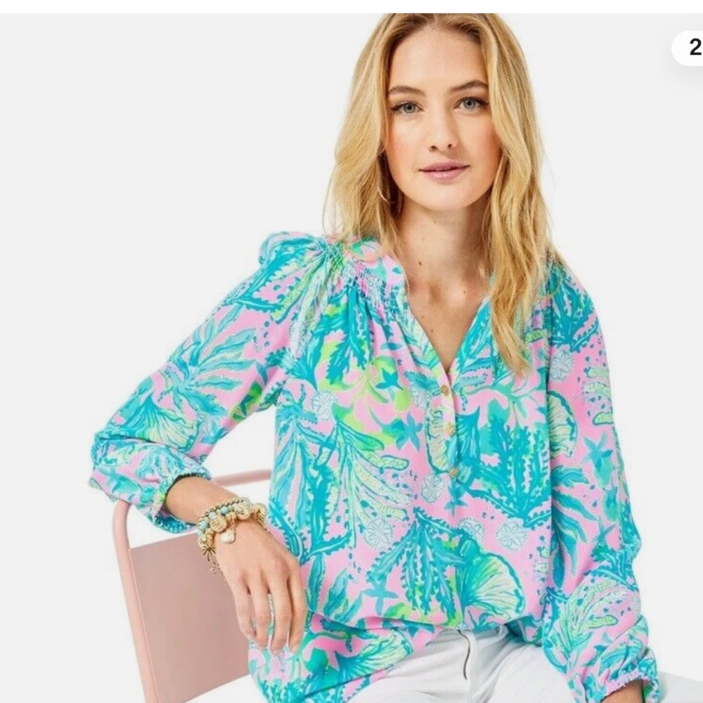 Lilly Pulitzer Elsa top